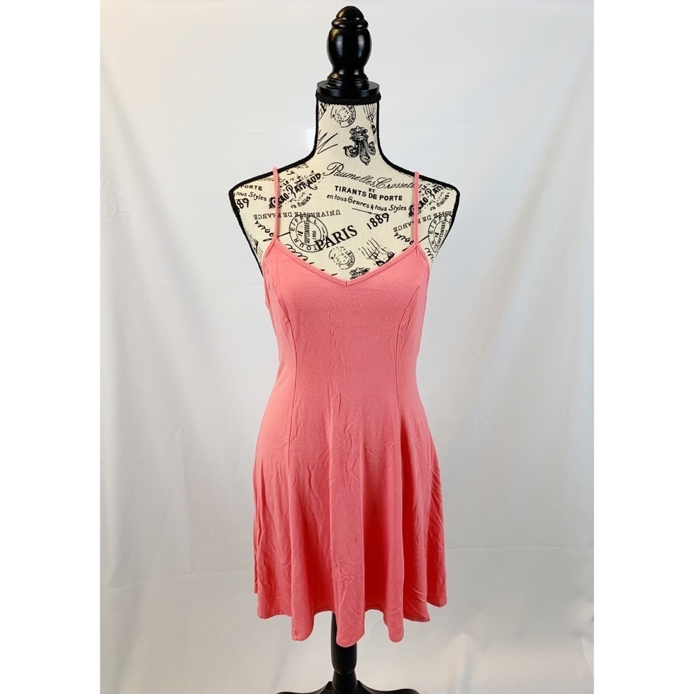 HOLLISTER Peach Jersey Dress